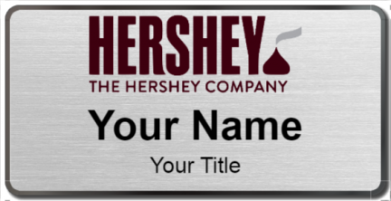 Custom name badges for The Hershey Company