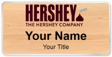 Custom name badges for The Hershey Company