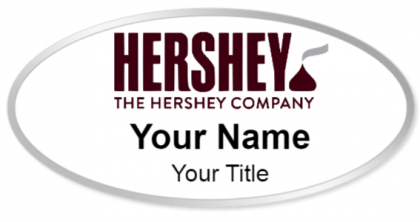 Custom name badges for The Hershey Company