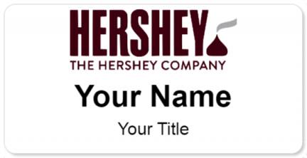 Custom name badges for The Hershey Company
