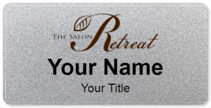 Custom name badges for The Salon Retreat