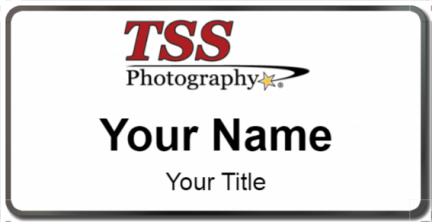 Custom name badges for TSS Photography