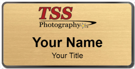 Custom name badges for TSS Photography