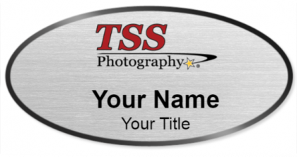 Custom name badges for TSS Photography