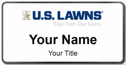 Custom name badges for US Lawns