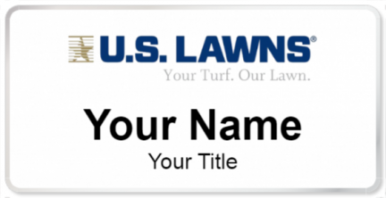 Custom name badges for US Lawns