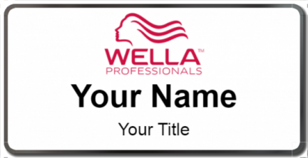 Custom name badges for Wella Professionals