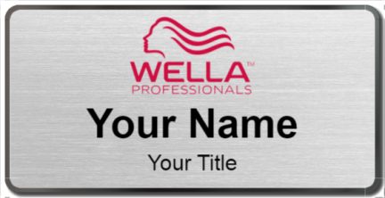 Custom name badges for Wella Professionals