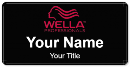 Custom name badges for Wella Professionals