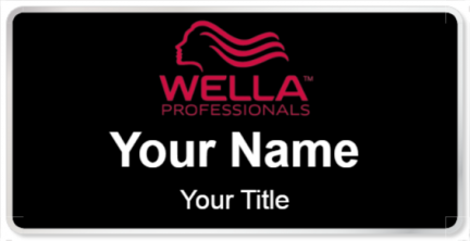 Custom name badges for Wella Professionals