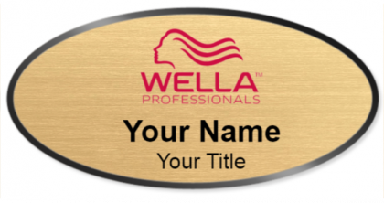 Custom name badges for Wella Professionals