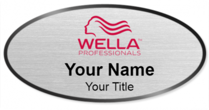 Custom name badges for Wella Professionals