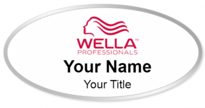 Custom name badges for Wella Professionals
