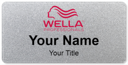 Custom name badges for Wella Professionals