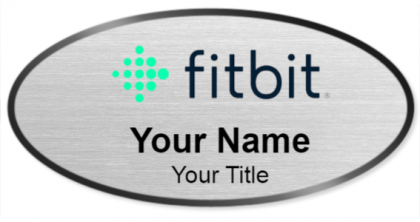 Custom name badges for FitBit