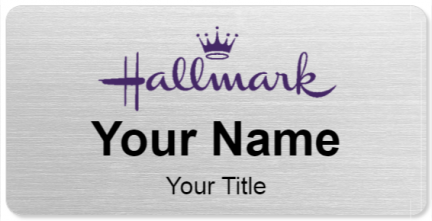 Custom name badges for Hallmark