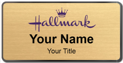 Custom name badges for Hallmark
