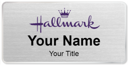 Custom name badges for Hallmark