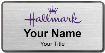 Custom name badges for Hallmark