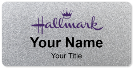 Custom name badges for Hallmark
