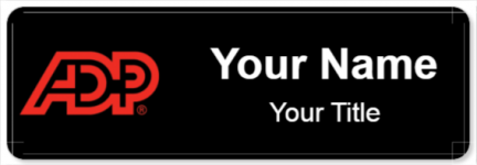 Custom name badges for ADP