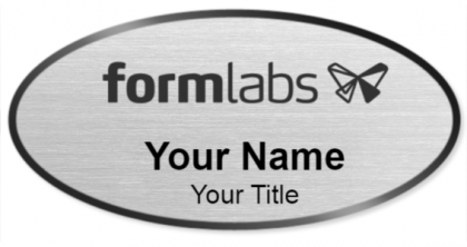 Custom name badges for Form Labs
