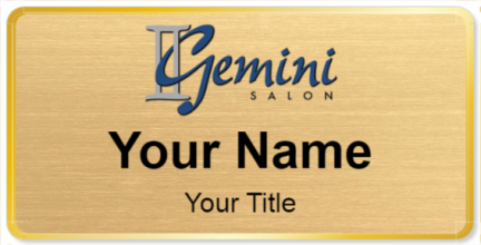 Gemini Salon Template Image