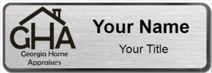 Custom name badges for GHA Georgia Home Appraisers