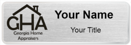 Custom name badges for GHA Georgia Home Appraisers