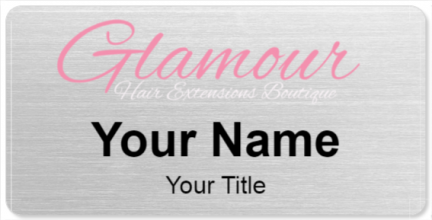 Custom name badges for Glamour