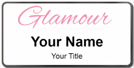 Custom name badges for Glamour
