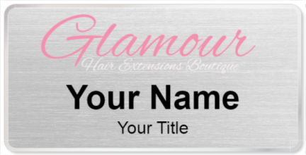 Custom name badges for Glamour