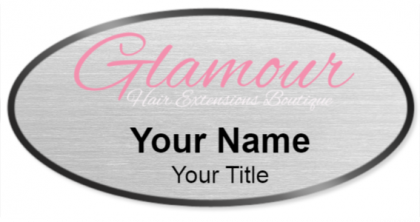 Custom name badges for Glamour