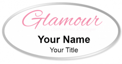 Custom name badges for Glamour