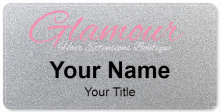 Custom name badges for Glamour