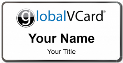 Custom name badges for Global VCard