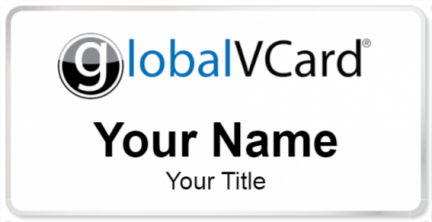 Custom name badges for Global VCard