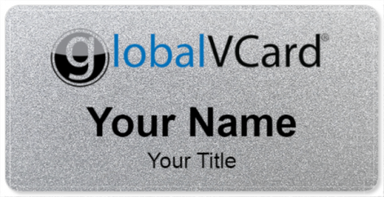 Custom name badges for Global VCard