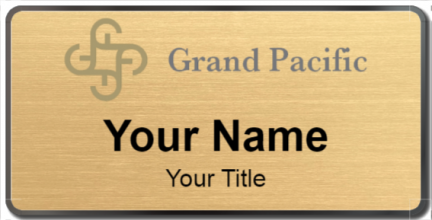 Custom name badges for Grand Pacific