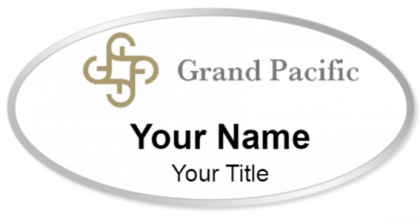 Custom name badges for Grand Pacific