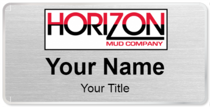 Custom name badges for Horizon Mud Company