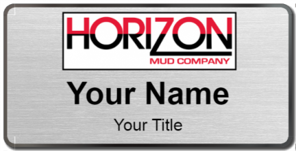 Custom name badges for Horizon Mud Company