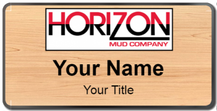 Custom name badges for Horizon Mud Company
