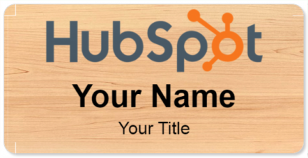 Custom name badges for HubSpot
