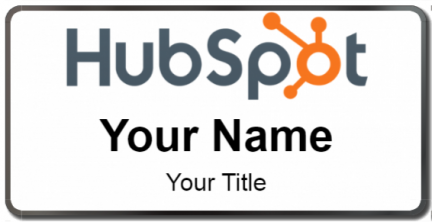 Custom name badges for HubSpot