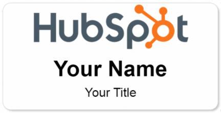 Custom name badges for HubSpot