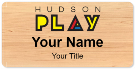 Custom name badges for Hudson Play