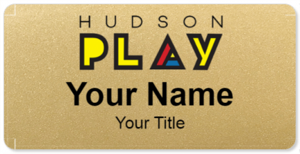 Custom name badges for Hudson Play