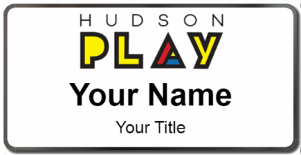 Custom name badges for Hudson Play