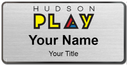 Custom name badges for Hudson Play